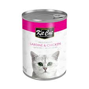 🛒 KitCat Wild Caught Sardine & Chicken – 400 g